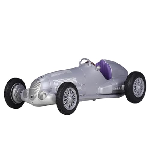 EMRGAZQD Motorfahrzeuge Replika Auto 1/24 Für Mercedes-Benz W125 1937 Klassische Sportwagen Diecast Metall Fahrzeuge Auto Modell Souvenir Display Originalgetreue Nachbildung von EMRGAZQD