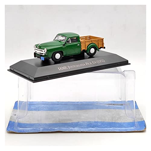 EMRGAZQD Motorfahrzeuge Replika Auto 1/43 Für Justicialista Pickup Truck 1952 Legierung Diecast Automodell Statisches Fahrzeug Sammlerstück Souvenir Originalgetreue Nachbildung von EMRGAZQD