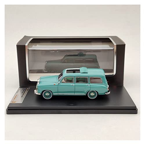 EMRGAZQD Motorfahrzeuge Replika Auto 1/43 Für Mercedes Benz Ponton Binz Station Wagon 1954 Diecast Alloy Classic Car Model Collectible Ornament Originalgetreue Nachbildung von EMRGAZQD