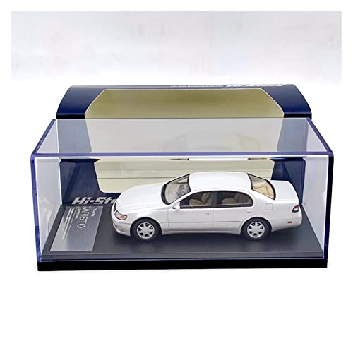 EMRGAZQD Motorfahrzeuge Replika Auto 1/43 Für Toyota Aristo 3.0V 1994 Simulation Legierung Auto Diecast Fahrzeugmodell Sammlerstück Ornament Originalgetreue Nachbildung (Color : White) von EMRGAZQD