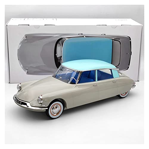 EMRGAZQD Motorfahrzeuge Replika Auto 1:12 Für Citroen DS 19 1956 Simulation Oldtimer Modell Diecast Fahrzeugsammlung Ornament Souvenir Originalgetreue Nachbildung von EMRGAZQD