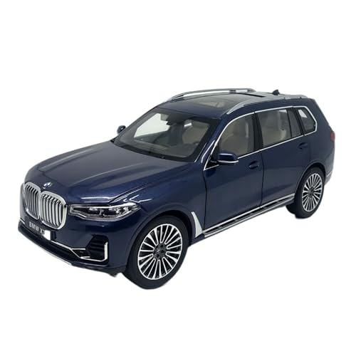 EMRGAZQD Motorfahrzeuge Replika Auto 1:18 Für BMW X7 2019 Legierungsauto Fertiges Modell Druckgussauto Sammlerstück Geschenkdekorationen Originalgetreue Nachbildung (Color : C) von EMRGAZQD