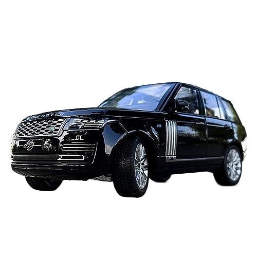 EMRGAZQD Motorfahrzeuge Replika Auto 1:18 Für Land Rover Rover Sport Legierung Diecast Sound Und Licht Spielzeug Fahrzeug Auto Modell Simulation Geschenke Originalgetreue Nachbildung (Color : Black) von EMRGAZQD