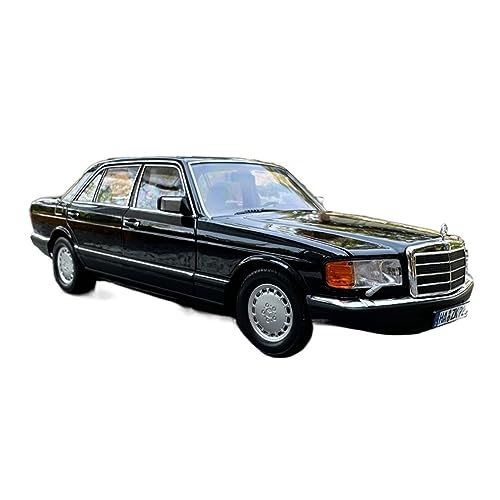 EMRGAZQD Motorfahrzeuge Replika Auto 1:18 Für Mercedes-Benz 560SEL Simulation Metalldruckgussmodell Hobby-Sammlerstücke Dekorieren Originalgetreue Nachbildung von EMRGAZQD