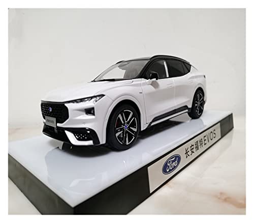 EMRGAZQD Motorfahrzeuge Replika Auto 1:18 for Ford EVOS 2022 Mini-Auto-Legierung Druckguss-Metall Replik Modell Spielzeug Hobby Sammlerstücke Geschenk Originalgetreue Nachbildung von EMRGAZQD