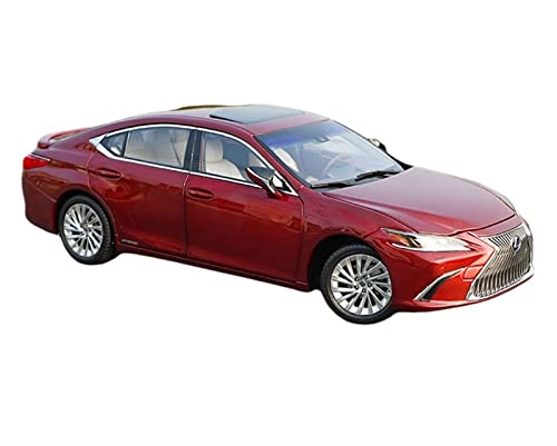 EMRGAZQD Motorfahrzeuge Replika Auto 1:18 for Lexus ES 300H Simulation Automodell Legierung Druckguss Kraftfahrzeug Spielzeug Ornamente Display Originalgetreue Nachbildung(Red) von EMRGAZQD