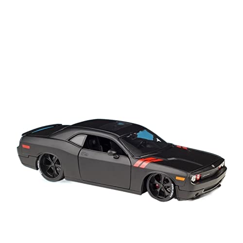 EMRGAZQD Motorfahrzeuge Replika Auto 1:24 for Dodge Challenger 2008 Legierung Druckguss Statische Metallsimulation Mini-Automodell Spielzeug Souvenirs Originalgetreue Nachbildung von EMRGAZQD