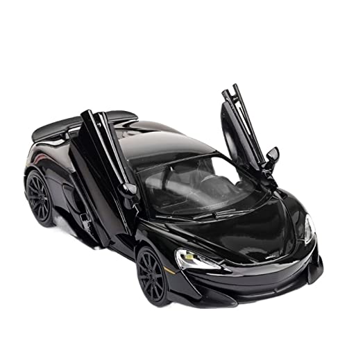 EMRGAZQD Motorfahrzeuge Replika Auto 1:32 for McLaren 600LT Legierung Sportwagen Modell Diecast Spielzeugfahrzeuge Lernspielzeug Originalgetreue Nachbildung (Color : Black) von EMRGAZQD