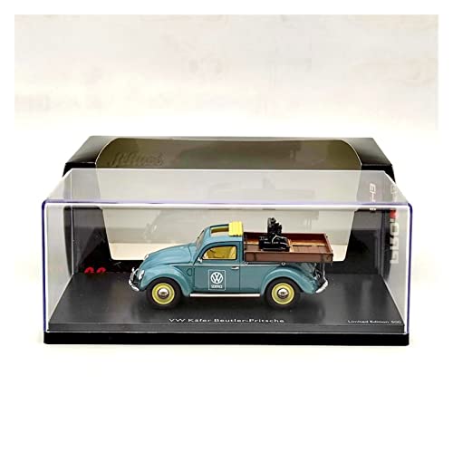 EMRGAZQD Motorfahrzeuge Replika Auto 1:43 Für Volkswagen Käfer Kafer Mit Motor Simulation Legierung Pickup Auto Modell Erwachsene Sammlerstück Souvenir Originalgetreue Nachbildung von EMRGAZQD