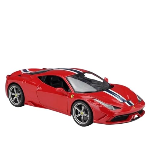 EMRGAZQD Motorfahrzeuge Replika Auto Automodell Im Maßstab 1:18 Für Ferrari 458 Speciale, Simulations-Replik, Geschenkkollektion Originalgetreue Nachbildung von EMRGAZQD