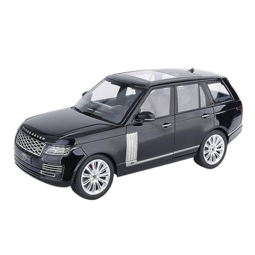 EMRGAZQD Motorfahrzeuge Replika Auto Automodell Im Maßstab 1:18 Für Land Rover Range Rover 50. Simulations-Replika-Auto-Geschenkkollektion Originalgetreue Nachbildung (Color : Black) von EMRGAZQD