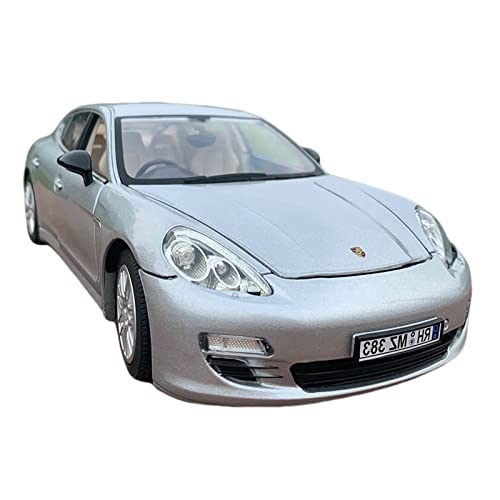 EMRGAZQD Motorfahrzeuge Replika Auto Maßstab 1:18 for Porsche Panamera Mini Auto Legierung Druckguss Simulation Metallmodell Replik Spielzeug Geschenk Originalgetreue Nachbildung(Silver) von EMRGAZQD