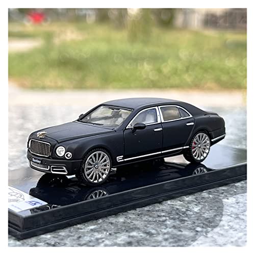 Motorfahrzeuge Replika Auto 1:64 Für Bentley Mulsanne Geschwindigkeitssimulation Legierung Luxus Automodell Statisches Fahrzeug Sammlerstück Ornament Originalgetreue Nachbildung ( Color : Black ) von EMRGAZQD