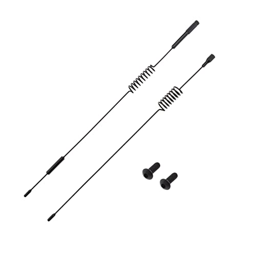 EMSea 2pcs RC Antenne Simulationsantenne RC Autoteile RC Dekoration 29mm 26mm Kompatibel mit HSP Redcat Axial SCX10 D90 HPI 1/10 RC Crawler Car von EMSea