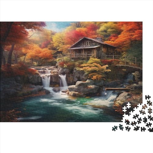 Alpine Puzzle 1000 Teile für Erwachsene, für die Dekoration zu Hause und Geburtstagsgeschenke, 1000 Teile für Erwachsene, Stimulierende Puzzlespiele, 1000 Stück (75 x 50 cm) von EMTRKPWLJ