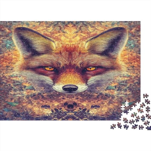 Le Fox Puzzles für Erwachsene – 1000 Teile Puzzle für Erwachsene und Kinder ab 14 Jahren – hochwertiges Puzzle 1000 Teile (75 x 50 cm) von EMTRKPWLJ