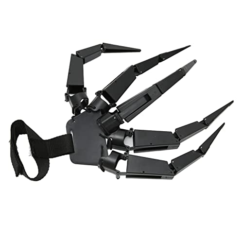 EMUKOEP Artikulierte Finger für Halloween, Schreckliche Fingerverlängerung, Partys für Partys, Cosplay -Accessoires (Rechte Hand) von EMUKOEP