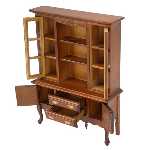 EMUKOEP Dollhouse Sideboard Birchwood Exquisites Schnitzen 1:12 Skala Miniaturpuppenhaus Sideboard für Zuhause EMUKOEP Dollhouse Sideboard Birchwood Exquisites Schnitzen 1:12 Skala Miniaturpuppenhaus Sideboard für Zuhause von EMUKOEP