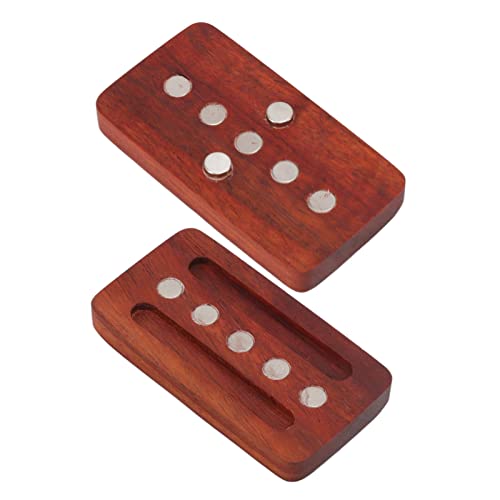EMUKOEP Fidget Slider Red Sandelholz Stress Releef Engrado Pradgertip Zappel Slider Office Toy (Begrenzter vorwärts nach hinten drängen) von EMUKOEP
