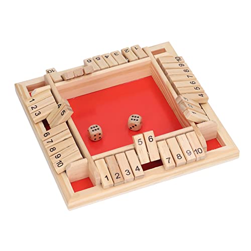 EMUKOEP Holzbox Dicados Game Educational Learning Mathematics Box von EMUKOEP