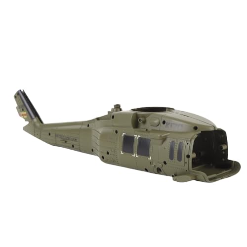 EMUKOEP Langlebiges Paar RC Helicopter Links Right Body Cover, RC Hubschrauber Ersatzteile Rumpfabdeckung, Präzise Passform für K170 von EMUKOEP