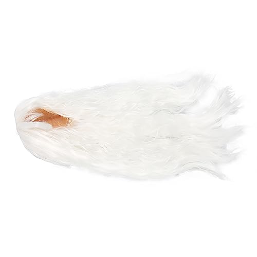 EMUKOEP Puppenhaarperücke, Hochtemperaturdraht, Langes Haar, 1/3, Wellenhandgelenkwelle (Mond weiß) von EMUKOEP