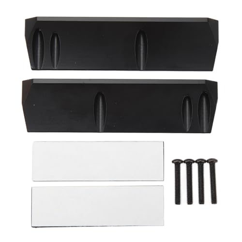 EMUKOEP RC-Seitenplatte für 1/18 RC Crawler Pom Rock Sliders Esc Battery Expansion Side Plate für TRX4M-Verteidiger Bronco 1/18 RC Crawler Car von EMUKOEP