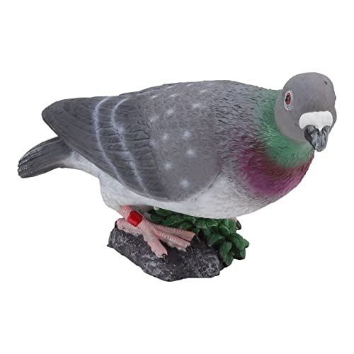 EMUKOEP Simulation Taube Kunstharz Lebendige Simulation Vogel für Heimdekoration Urlaub Dekoration Lernspielzeug Taubenmodell (Typ 1) von EMUKOEP