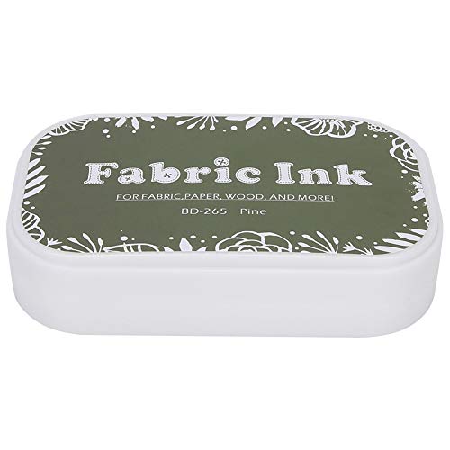 EMUKOEP Tintenkissen, Farbwiederherstellungsstil, Farbtintenkissen, Zubehör für Stempelstempel (BD-265 Kiefernbaumgrün) von EMUKOEP