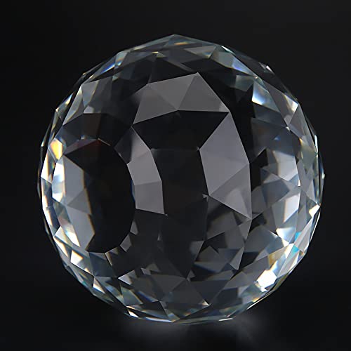 EMUKOEP Transparente Schneidglasprismen für Hotel- und Hausdekoration, 60 Mm/2,36 Zoll Zubehör, 1 Einheiten. (80 mm/3.15 Zoll) von EMUKOEP