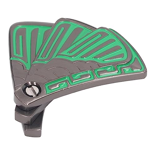 Schieber Fidget Spielzeug Ventilator faltbar Stressabbau magnetisch Spielzeug aus Edelstahl für Erwachsene (grün) von EMUKOEP
