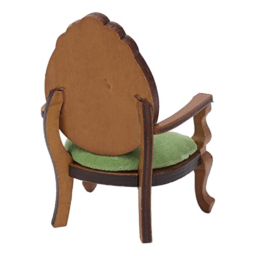 Vintage Miniatur Sofa für Puppenhaus, Maßstab 1:12, Retro, einfacher Stuhl, Möbel für Heimdekoration, Bühnendreh von EMUKOEP