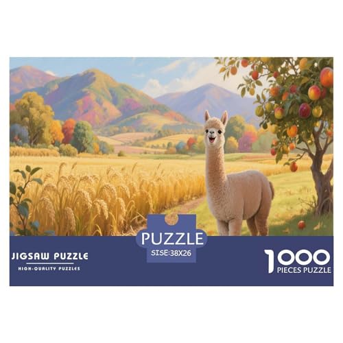 1000 Teile Alpaka Puzzle Für Erwachsene Und Kinder Pädagogisches Spiel Puzzle Aus Karton Wohndekoration Einzigartiges Geschenk 38x26cm/1000pcs 1000 Teile Alpaka Puzzle Für Erwachsene Und Kinder Pädagogisches Spiel Puzzle Aus Karton Wohndekoration Einzigartiges Geschenk 38x26cm/1000pcs von EMYXPAQM