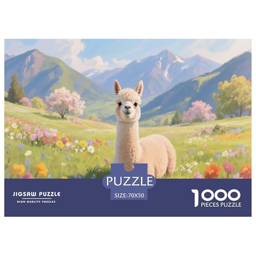 1000 Teile Alpaka Puzzle Für Erwachsene Und Kinder Pädagogisches Spiel Puzzle Aus Karton Wohndekoration Geschenk Zu Weihnachten 70x50cm/1000pcs 1000 Teile Alpaka Puzzle Für Erwachsene Und Kinder Pädagogisches Spiel Puzzle Aus Karton Wohndekoration Geschenk Zu Weihnachten 70x50cm/1000pcs von EMYXPAQM