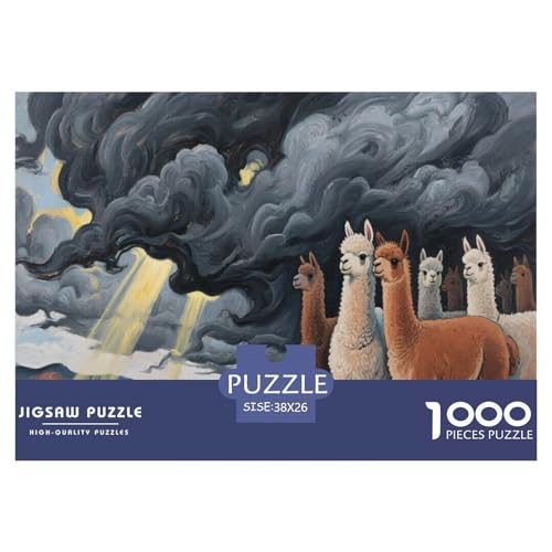1000 Teile Alpaka Puzzle Für Erwachsene Und Kinder Pädagogisches Spiel Puzzles Aus Karton Wohndekoration Geschenkideen 38x26cm/1000pcs 1000 Teile Alpaka Puzzle Für Erwachsene Und Kinder Pädagogisches Spiel Puzzles Aus Karton Wohndekoration Geschenkideen 38x26cm/1000pcs von EMYXPAQM