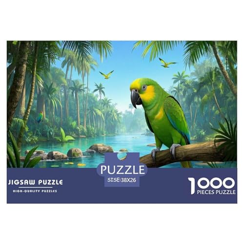 1000 Teile Amazonenpapagei Puzzle Für Erwachsene Und Kinder Geduldspiel Puzzle Aus Karton Wohndekoration Geschenk Für Kinder 38x26cm/1000pcs 1000 Teile Amazonenpapagei Puzzle Für Erwachsene Und Kinder Geduldspiel Puzzle Aus Karton Wohndekoration Geschenk Für Kinder 38x26cm/1000pcs von EMYXPAQM