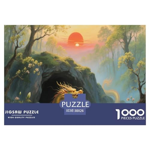 1000 Teile Asiatischer Drache Puzzle Für Erwachsene Und Kinder Familien Spiel Puzzles Aus Karton Wohndekoration Geschenk Zum Geburtstag 38x26cm/1000pcs 1000 Teile Asiatischer Drache Puzzle Für Erwachsene Und Kinder Familien Spiel Puzzles Aus Karton Wohndekoration Geschenk Zum Geburtstag 38x26cm/1000pcs von EMYXPAQM