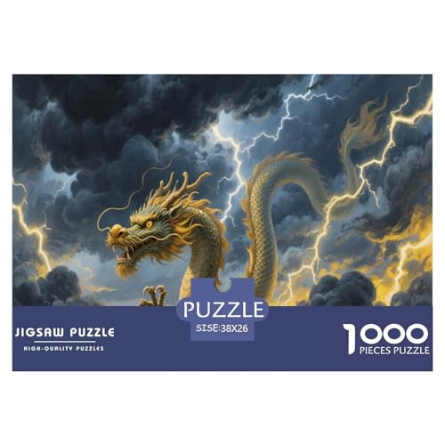 1000 Teile Asiatischer Drache Puzzle Für Erwachsene Und Kinder Familien Spiel Puzzles Aus Karton Wohndekoration Geschenk Zum Geburtstag 38x26cm/1000pcs 1000 Teile Asiatischer Drache Puzzle Für Erwachsene Und Kinder Familien Spiel Puzzles Aus Karton Wohndekoration Geschenk Zum Geburtstag 38x26cm/1000pcs von EMYXPAQM