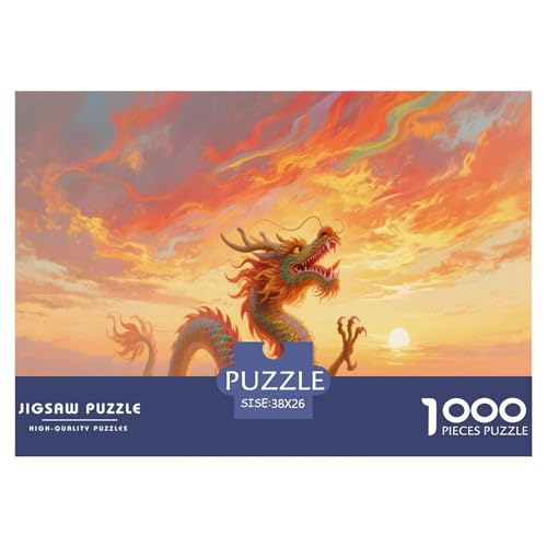 1000 Teile Asiatischer Drache Puzzle Für Erwachsene Und Kinder Pädagogisches Spiel Puzzles Aus Karton Wohndekoration Geschenk Für Erwachsene 38x26cm/1000pcs 1000 Teile Asiatischer Drache Puzzle Für Erwachsene Und Kinder Pädagogisches Spiel Puzzles Aus Karton Wohndekoration Geschenk Für Erwachsene 38x26cm/1000pcs von EMYXPAQM