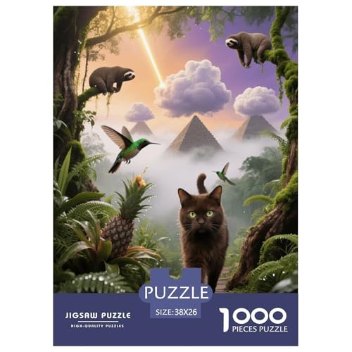 1000 Teile Balinese Puzzle Für Jugendliche Und Erwachsene Schwieriges Spiel Katze Faultier Kolibri Puzzle Aus Karton Wohndekoration Geschenk Zu Weihnachten 38x26cm/1000pcs 1000 Teile Balinese Puzzle Für Jugendliche Und Erwachsene Schwieriges Spiel Katze Faultier Kolibri Puzzle Aus Karton Wohndekoration Geschenk Zu Weihnachten 38x26cm/1000pcs von EMYXPAQM