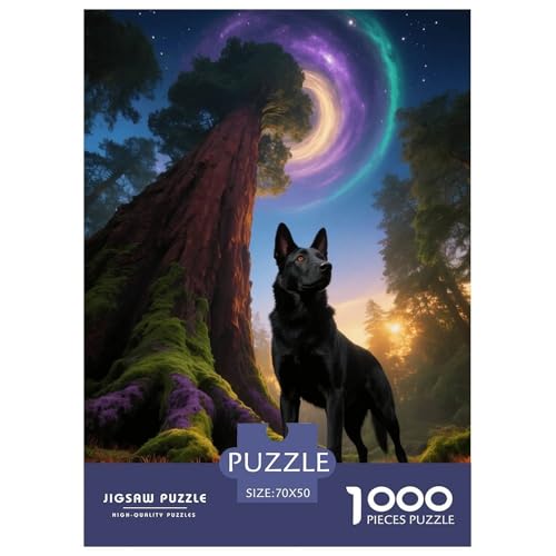 1000 Teile Belgischer Malinois Puzzle Für Jugendliche Und Erwachsene Entspannung Spiel Hund Großer Baum Puzzles Aus Karton Wohndekoration Unique Gift 70x50cm/1000pcs 1000 Teile Belgischer Malinois Puzzle Für Jugendliche Und Erwachsene Entspannung Spiel Hund Großer Baum Puzzles Aus Karton Wohndekoration Unique Gift 70x50cm/1000pcs von EMYXPAQM
