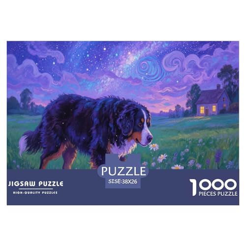 1000 Teile Berner Sennenhund Puzzle Für Erwachsene Und Kinder Geduldspiel Puzzle Aus Karton Wohndekoration Geschenk Für Erwachsene 38x26cm/1000pcs 1000 Teile Berner Sennenhund Puzzle Für Erwachsene Und Kinder Geduldspiel Puzzle Aus Karton Wohndekoration Geschenk Für Erwachsene 38x26cm/1000pcs von EMYXPAQM