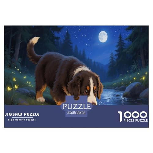 1000 Teile Berner Sennenhund Puzzle Für Erwachsene Und Kinder Pädagogisches Spiel Puzzle Aus Karton Wohndekoration Unique Gift 38x26cm/1000pcs 1000 Teile Berner Sennenhund Puzzle Für Erwachsene Und Kinder Pädagogisches Spiel Puzzle Aus Karton Wohndekoration Unique Gift 38x26cm/1000pcs von EMYXPAQM