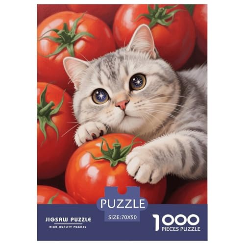 1000 Teile Britisch Kurzhaar Puzzle Für Jugendliche Und Erwachsene Schwieriges Spiel Britisch Kurzhaar Tomate Puzzle Aus Karton Wohndekoration Geschenk Zu Weihnachten 70x50cm/1000pcs 1000 Teile Britisch Kurzhaar Puzzle Für Jugendliche Und Erwachsene Schwieriges Spiel Britisch Kurzhaar Tomate Puzzle Aus Karton Wohndekoration Geschenk Zu Weihnachten 70x50cm/1000pcs von EMYXPAQM