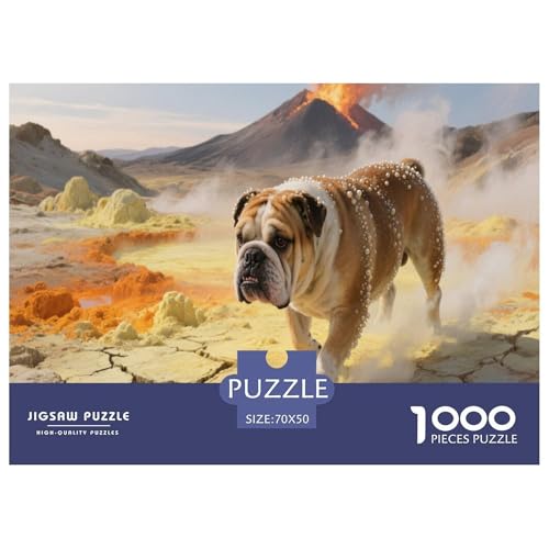 1000 Teile Bulldogge Puzzle Für Erwachsene Und Kinder Pädagogisches Spiel Puzzles Aus Karton Wohndekoration Geschenk Zu Weihnachten 70x50cm/1000pcs 1000 Teile Bulldogge Puzzle Für Erwachsene Und Kinder Pädagogisches Spiel Puzzles Aus Karton Wohndekoration Geschenk Zu Weihnachten 70x50cm/1000pcs von EMYXPAQM