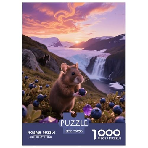1000 Teile Campbell ZwergHamster Puzzle – Für Erwachsene, Anspruchsvolles Spiel, Wasserfall Fjord Puzzles, Wohnkultur, Geschenk Für Kinder 70x50cm/1000pcs 1000 Teile Campbell ZwergHamster Puzzle – Für Erwachsene, Anspruchsvolles Spiel, Wasserfall Fjord Puzzles, Wohnkultur, Geschenk Für Kinder 70x50cm/1000pcs von EMYXPAQM