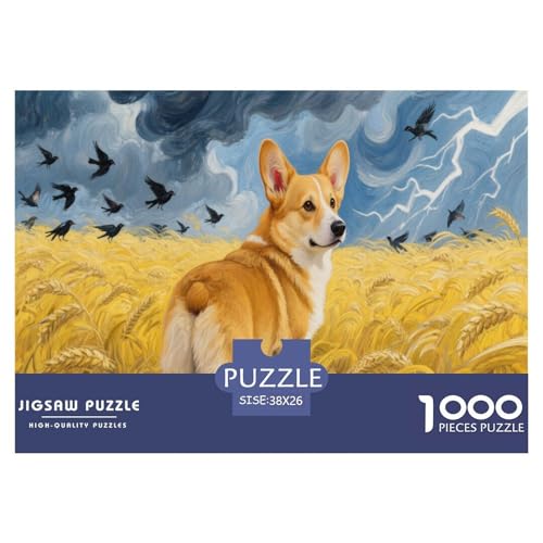 1000 Teile Corgi Puzzle Für Erwachsene Und Kinder Geduldspiel Puzzles Aus Karton Wohndekoration Unique Gift 38x26cm/1000pcs 1000 Teile Corgi Puzzle Für Erwachsene Und Kinder Geduldspiel Puzzles Aus Karton Wohndekoration Unique Gift 38x26cm/1000pcs von EMYXPAQM