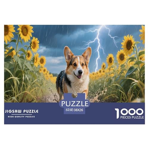 1000 Teile Corgi Puzzle Für Erwachsene Und Kinder Pädagogisches Spiel Puzzle Aus Karton Wohndekoration Geschenkideen 38x26cm/1000pcs 1000 Teile Corgi Puzzle Für Erwachsene Und Kinder Pädagogisches Spiel Puzzle Aus Karton Wohndekoration Geschenkideen 38x26cm/1000pcs von EMYXPAQM