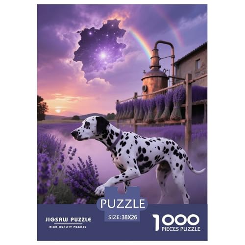 1000 Teile Dalmatiner Puzzle Für Jugendliche Und Erwachsene Entspannung Spiel Dalmatiner Lavendel Puzzles Aus Karton Wohndekoration Geschenk Für Erwachsene 38x26cm/1000pcs 1000 Teile Dalmatiner Puzzle Für Jugendliche Und Erwachsene Entspannung Spiel Dalmatiner Lavendel Puzzles Aus Karton Wohndekoration Geschenk Für Erwachsene 38x26cm/1000pcs von EMYXPAQM