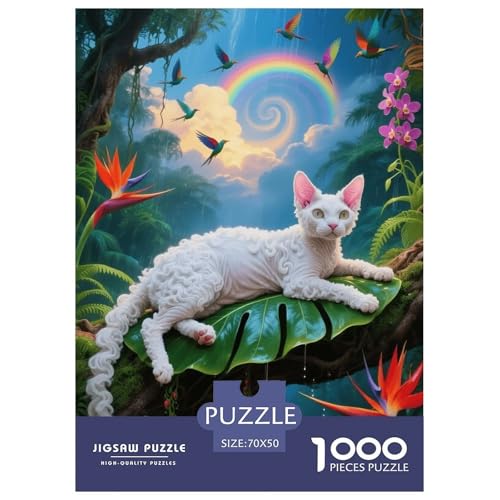 1000 Teile Devon Rex Puzzle Für Jugendliche Und Erwachsene Schwieriges Spiel Devon Rex Regenwald Puzzles Aus Karton Wohndekoration Geschenk Zum Geburtstag 70x50cm/1000pcs 1000 Teile Devon Rex Puzzle Für Jugendliche Und Erwachsene Schwieriges Spiel Devon Rex Regenwald Puzzles Aus Karton Wohndekoration Geschenk Zum Geburtstag 70x50cm/1000pcs von EMYXPAQM